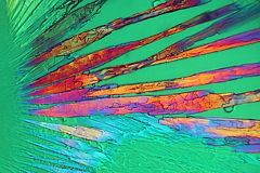 Aspirin in polarized light